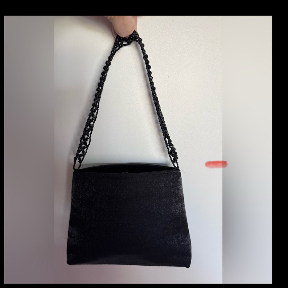La Ragale Elegant Black Women's Evening Bag EUC